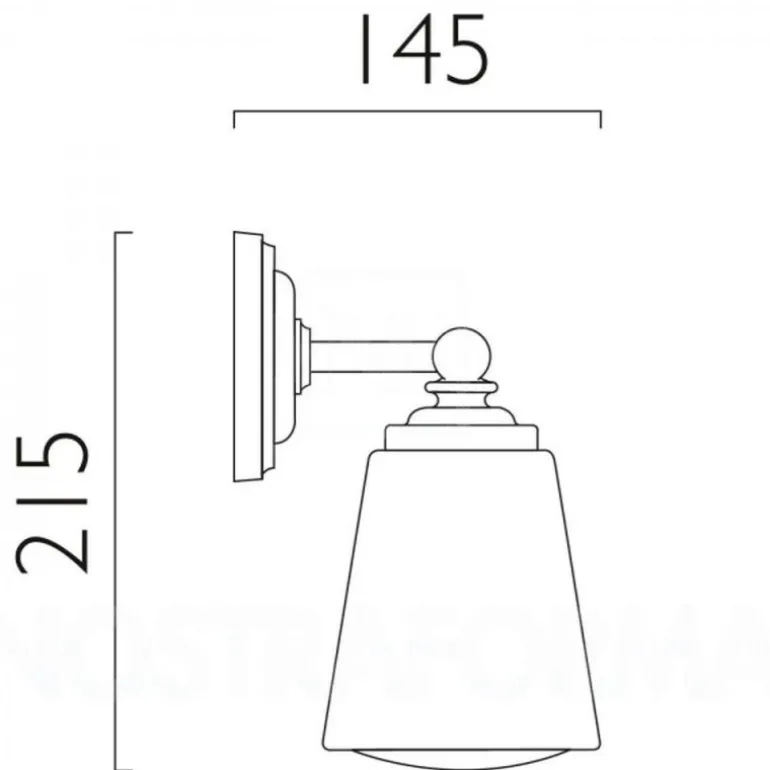 Astro Anton kinkiet łazienkowy IP44