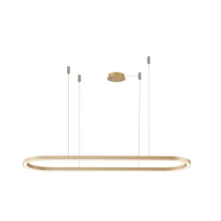 Azzardo Elena 150 Gold - lampa wisząca