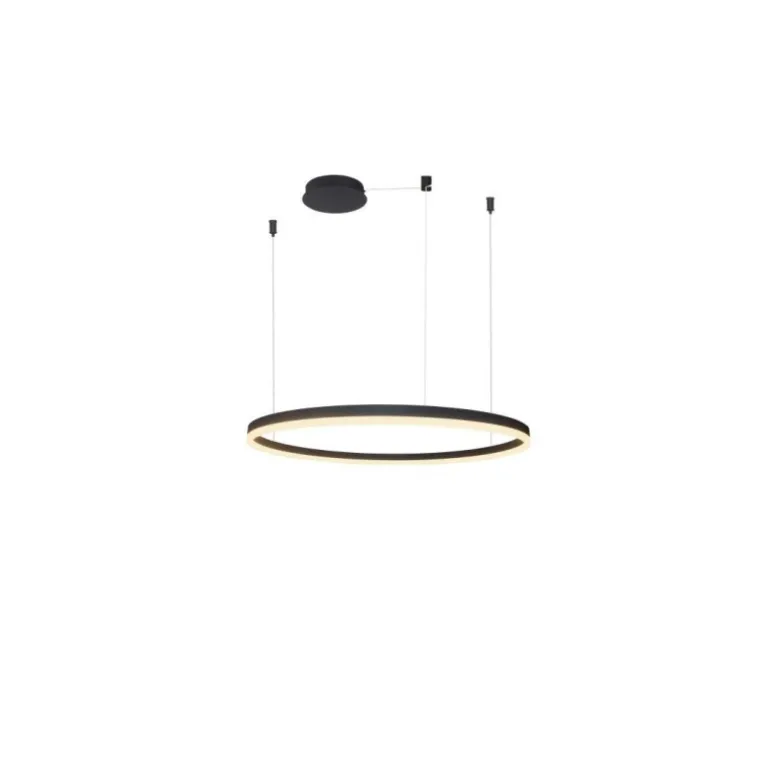 Azzardo Halo Pendant 100 BK - lampa wisząca