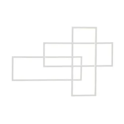 Azzardo Quadratus Wall WH - kinkiet