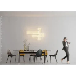 Azzardo Quadratus Wall WH - kinkiet