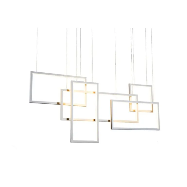 Azzardo Quadratus WH - lampa wisząca