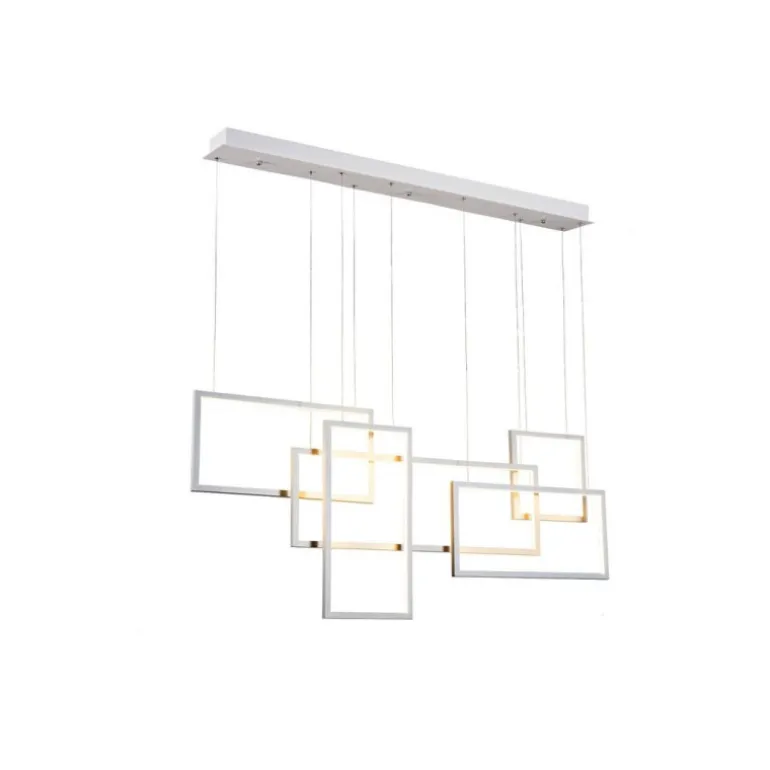 Azzardo Quadratus WH - lampa wisząca