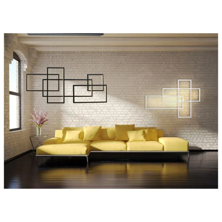 Azzardo Quadratus WH - lampa wisząca