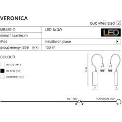 Azzardo Veronica IP44