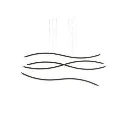 Azzardo Waves BK - lampa wisząca
