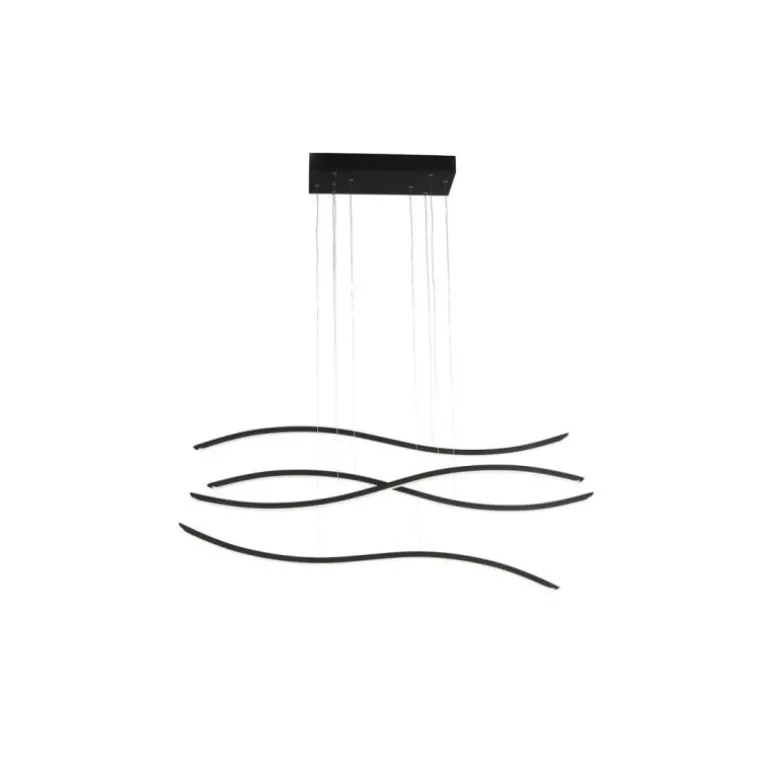 Azzardo Waves BK - lampa wisząca