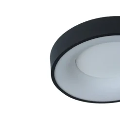 Boxlab Delta PL 30 BK - czarny plafon led okrągły 30 cm