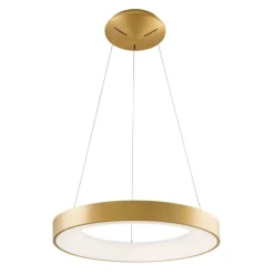 Boxlab Delta S50 GD DIM - złota lampa wisząca led