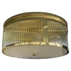 Boxlab Moon PL40 Round Plafon złoty