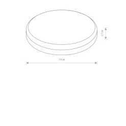 Bulb led gx53, 8w 8377