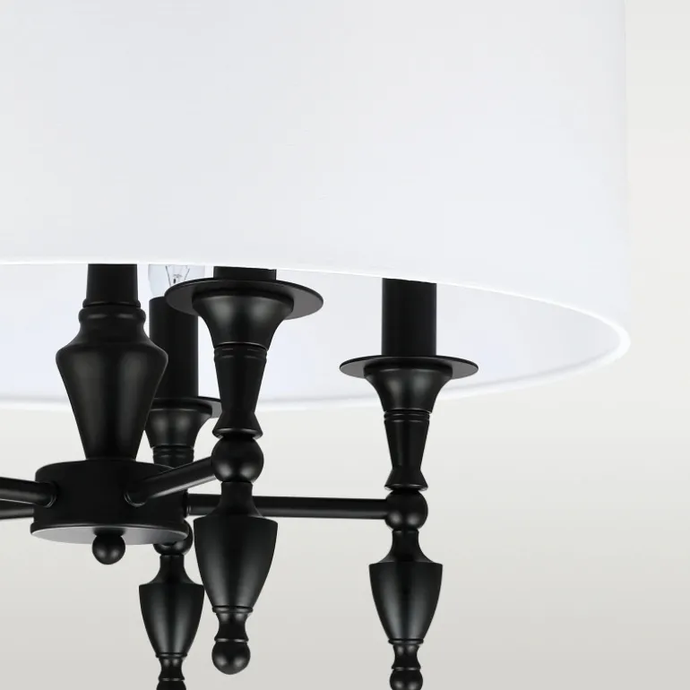 Cosmo Light Austin P05203BK-WH - lampa wisząca