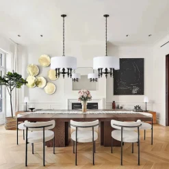 Cosmo Light Austin P05203BK-WH - lampa wisząca