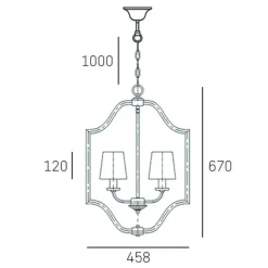 Cosmo Light New York 4L złota