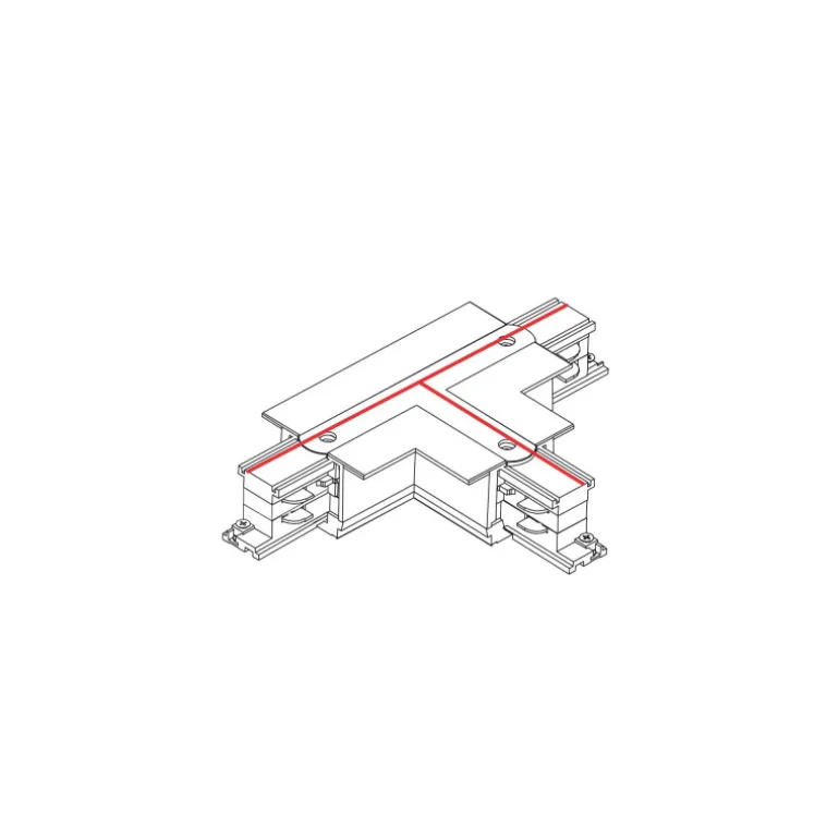 Ctls recessed power t connector, left 1 (t-l1) 8247