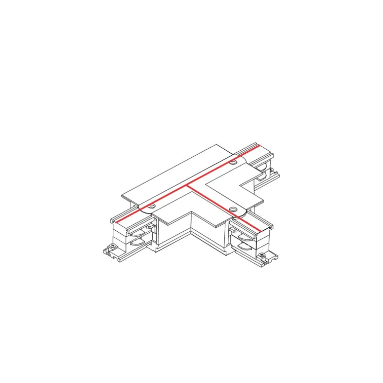 Ctls recessed power t connector, right 2 (t-r2) 8681