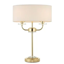 Endon Nixon 2lt Table Lampa Biurkowa