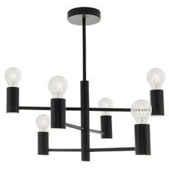 Endon Studio 6lt Semi Flush - plafon