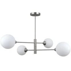 Evora Wisząca Nikiel 4 - lampa wisząca