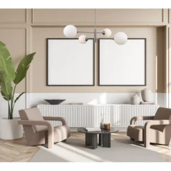 Evora Wisząca Nikiel 4 - lampa wisząca