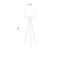 Finn stojąca grey - Azzardo