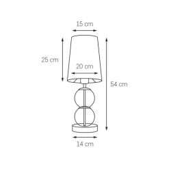 Kaspa Coco - LG - lampa nocna / biurkowa