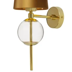 Kaspa Coco KN - kinkiet, abażur z tkaniny