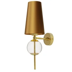 Kaspa Coco KN - kinkiet, abażur z tkaniny