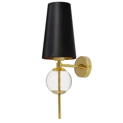 Kaspa Coco KN - kinkiet, abażur z tkaniny