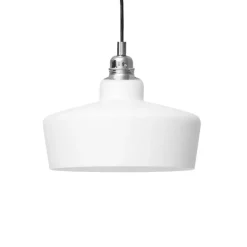 Kaspa Longis III white / chrom - zwis, białe szkło