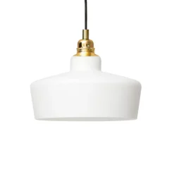 Kaspa Longis III white / gold - zwis, białe szkło