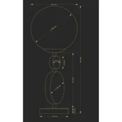 Kutek Dimaro LG 1 - lampa biurkowa