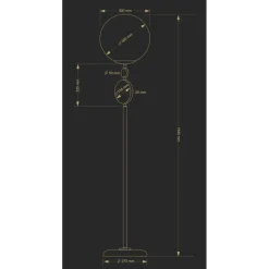 Kutek Dimaro LS 1 - lampa stojąca / podłogowa