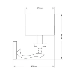 Kutek Mood Tivoli K-1 - kinkiet