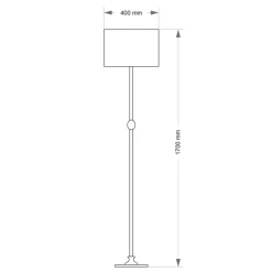 Kutek Mood Tivoli LS-1 lampa stojąca podłogowa