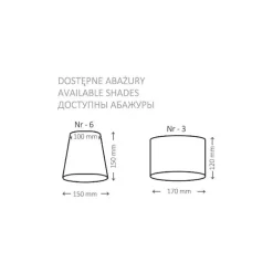 Kutek Mood Verde ZW-6 - Elegancki Żyrandol