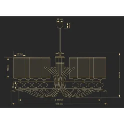 Kutek Ruta 8 - lampa wisząca
