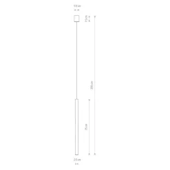 LASER 750 10448 - lampa wisząca