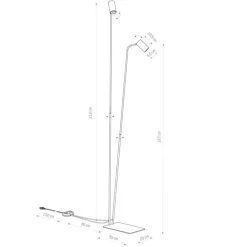 MONO 7715 - lampa podłogowa