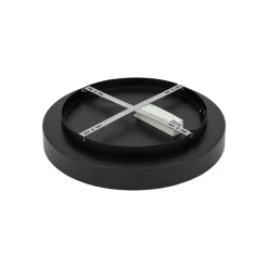 Nikki round led 11211 czarny plafon 48 cm 4000K