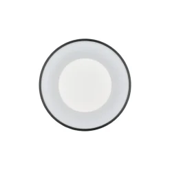 Nikki round led 11206 plafon czarny 38 cm 3000K