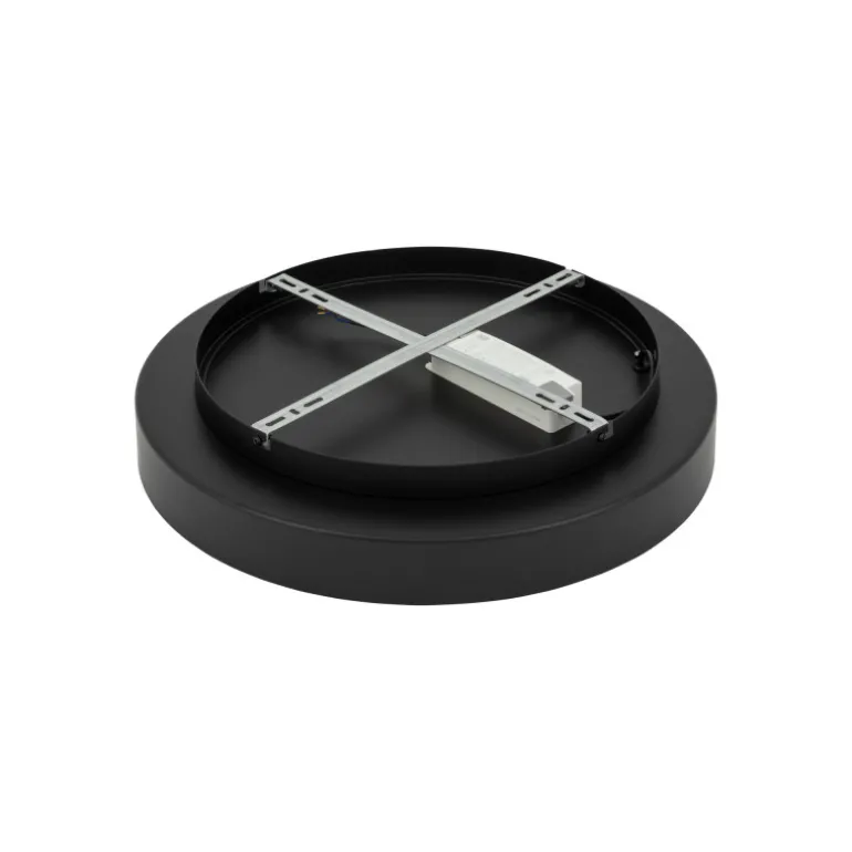 Nikki round led 11207 plafon czarny 48 cm 3000K