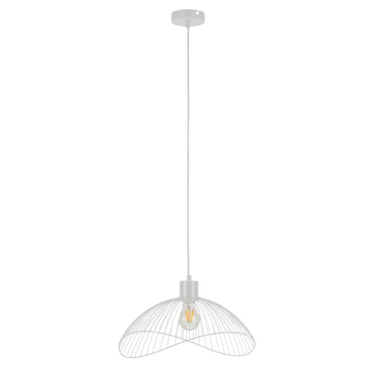 Nunez Wisząca Biała M - lampa wisząca