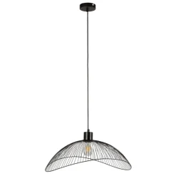 Nunez Wisząca Czarna L - lampa wisząca