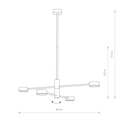 ORBIT 7941 - lampa wisząca