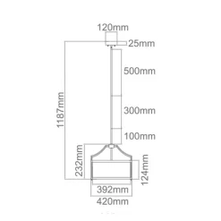 Orlicki Design Stanza Old Gold S - żyrandol złoty