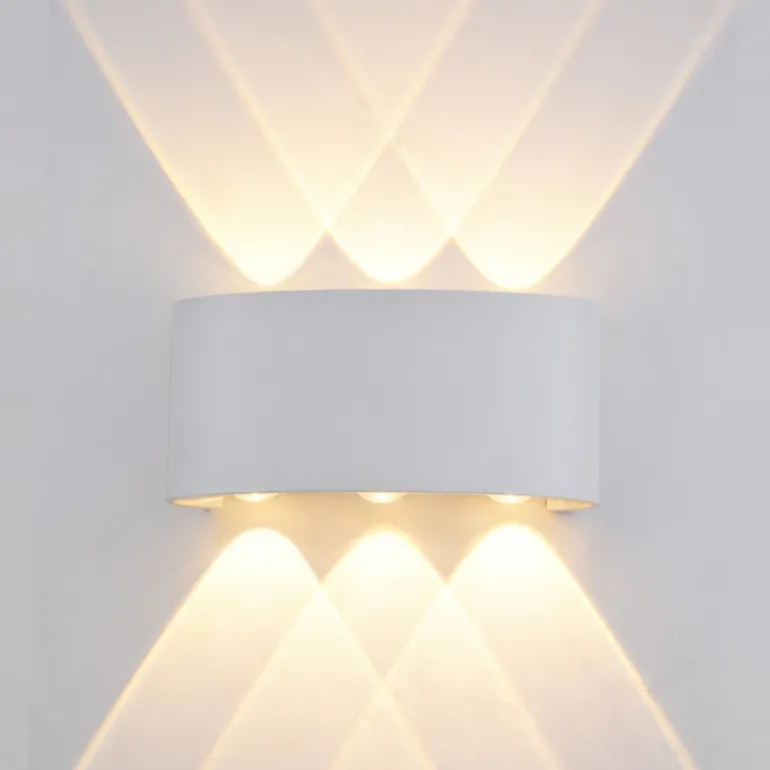 Ortelo Kinkiet Biała - kinkiet zewnętrzny