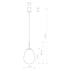 Pear S - lampa wisząca