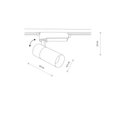 Profile tinos led 20w 10387