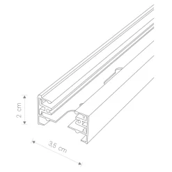 Profile track 1 m 9448